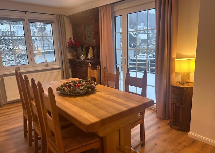 Apartamento !!! Fuer 6xpersonen, Terrasse, Garten, Hund Willkommen!!! Winterberg