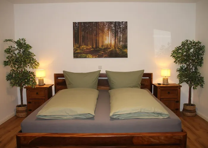 Lägenhet !!! Fuer 6xpersonen, Terrasse, Garten, Hund Willkommen!!! *